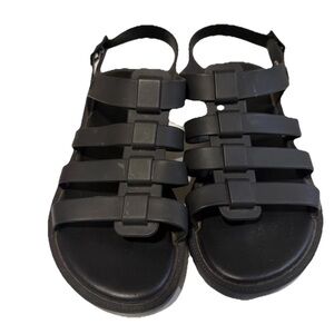 Melissa Flox Women’s 8 Black Gladiator Sandals - Excellent condition!